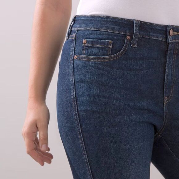 Chico's Jeans Size 0.5 Size 6 6R Define Me Denim Curvy Slim Leg Ankle #1 - Picture 3 of 16